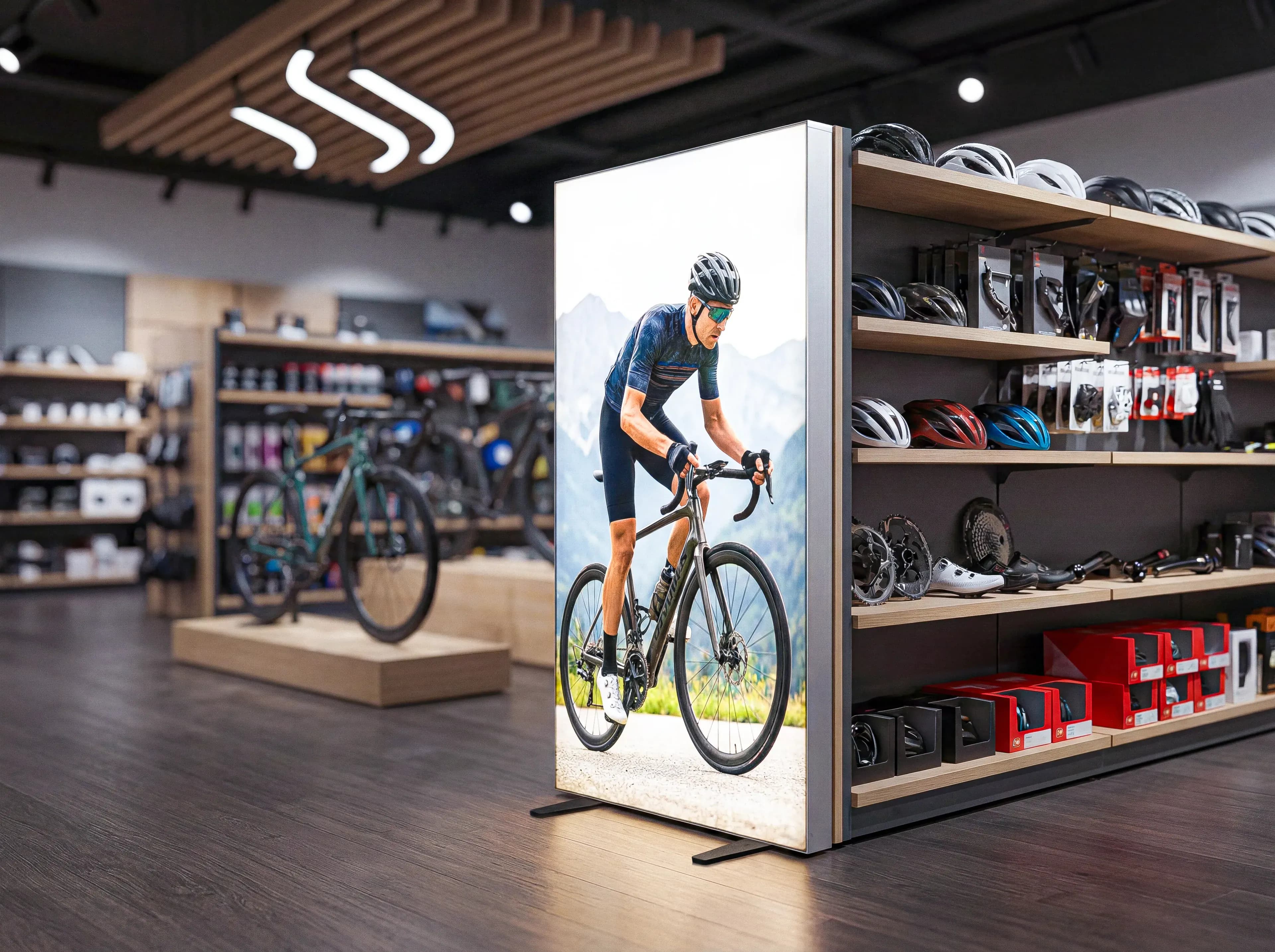 Lightbox — illuminated retail display