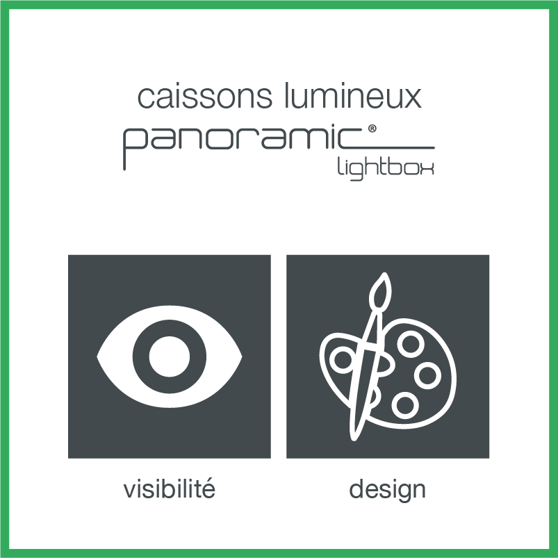 caissons lumineux