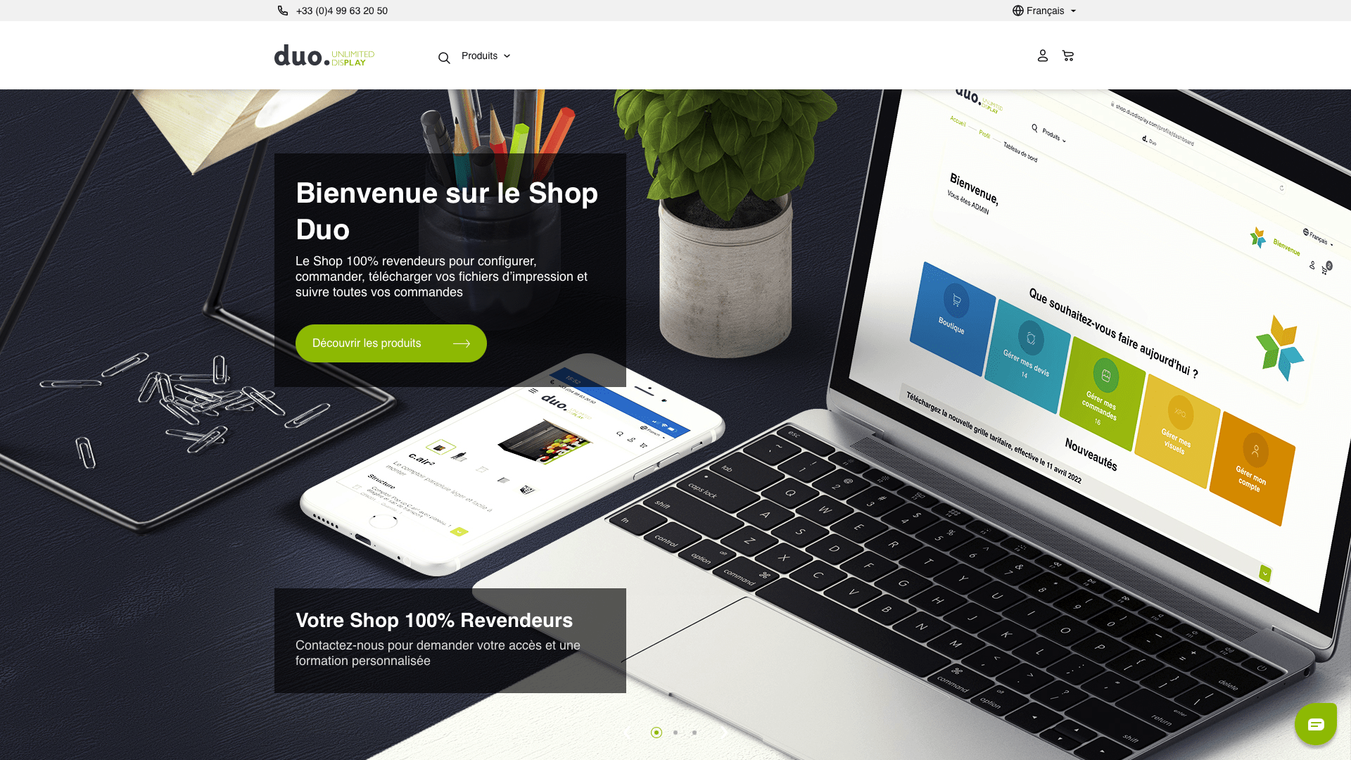 Nouvelle boutique en ligne : découvrez le Shop Duo !
